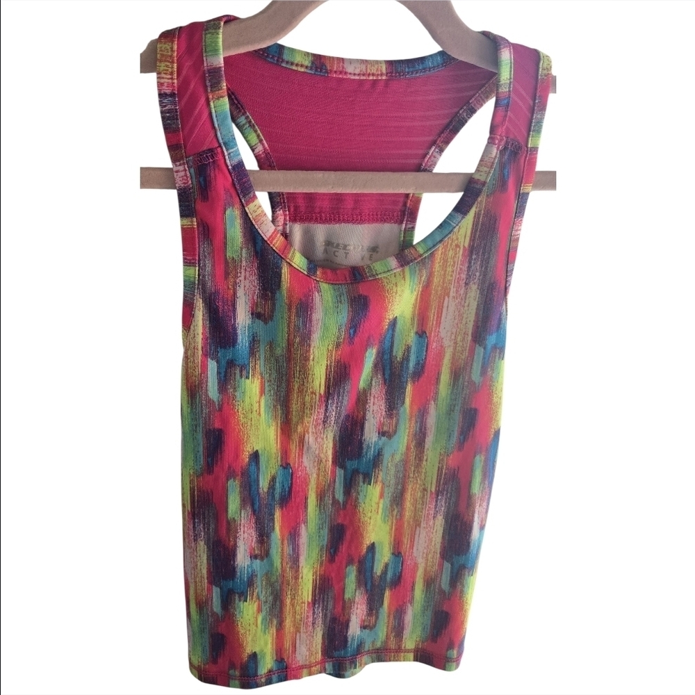 Sketchers Colorful Girks Tank Top-size 5/6 EUC